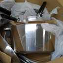 IMUSA USA Heavy Duty 13-Piece Cast Aluminum Cajun Cookware Set, Silver