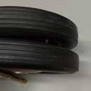 Lot of 2, Shepherd 9597 Metal Rib Tread Replacement 10" Wheel