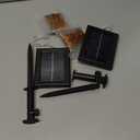 2-Pack 200 LED Solar Fairy Lights Outdoor, Upgraded Oversize Lamp Beads & Super Bright Solar String Lights Outoor, 8 Modes Solar Lights for Garden Patio Decorations (Warm White)