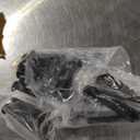 HOMCOM 3 Piece Industrial Counter Height Dining Table Set, Bar Table & Chairs with Steel Legs & Footrests, Black