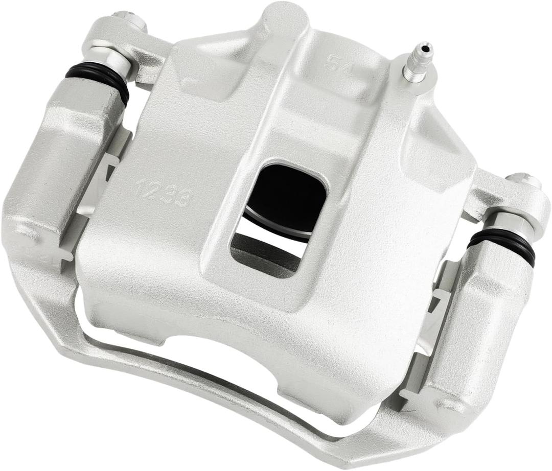 cciyu Front Left Brake Caliper Assembly w/Bracket 19B3300 2006-2009 For Dodge For Attitude,2006-2011 For Hyundai For Accent,2006-2011 For Kia For Rio,2006-2011 For Kia For Rio5