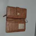 FALAN MULE Wallets for Women Trifold Wristlet Wallets Large Capacity RFID Blocking Ladies Purse Credit Card Holder