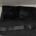 Toddler Airplane Bed, Kids Airplane Seat Extender Travel Bed, Kids Airplane Travel Essentials, Airplane Must Have for Toddlers, Portable Plane Bed for Flights (Black)