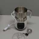 Maestri House Milk Frother, Variable Temp and Froth Thickness DualFro 600 Milk Frother Steamer, 21OZ Smart Touch Control Milk Warmer, Dishwasher Safe, Memory Function for Latte&Hot Chocolate (White)