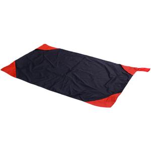 Totority Outdoor Portable Picnic Blanket Lightweight Water-Resistant Beach Blanket Compact Pocket Design for Travel Camping and Picnics Black