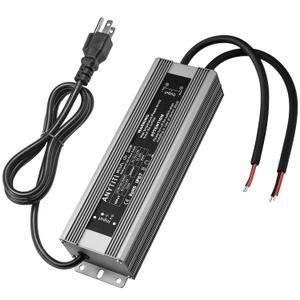 12V Power Supply IP67 Waterproof Output 300W DC12V 25A 3-Prong Plug 4.5feet (12V 300W)