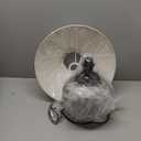 Farmhouse Ceramic Table Lamp for Living Room,17.7 Bedside Night Lamps for Bedroom,3-Color Temperature E27 LED Small Desk Lamp for Study Room Office