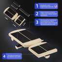 Juoe Ankle Foot Strengthener Exerciser for Sprained,Ankle Balance Board for Physical Therapy,Side Kick Ankle Board,Stability Exercises,Posture Corrector,Foot Balance Board for Plantar Fasciitis Relief (Black)