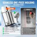VEVOR Gravity-fed Water Filter System, 2.25G 304 Stainless-Steel Countertop Water Filtration System, Reduces Lead and up to 99% of Chlorine, with 2 Ceramic Carbon Filters, Spigot, and Stand