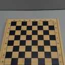 TOWO 3-In-1 Chess Checkers/Draughts Backgammon Set Folding Wooden Chess Board, Portable Family Travel Board Game for Kids and Adults, Eco-Friendly Strategy Game Gift Classic Traditional Wood Toy