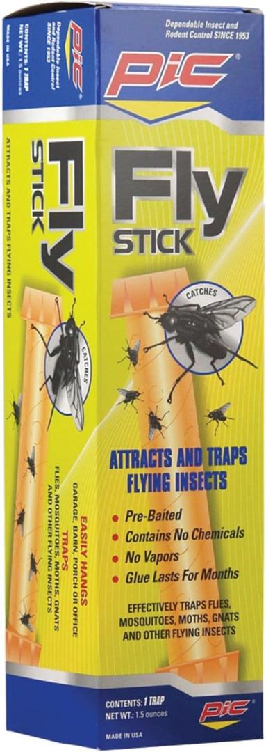PIC FSTIKW Jumbo Fly Stick (Pack of 6)