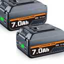 2Pack WA3520 7.0Ah Replacement for Worx 20V Battery WA3525 WA3575 WA3669 Compatible with Worx Battery WG155s WG251s WG540s WG545s WG890 for Yard Lawn Leaf Blower Trimming Tools