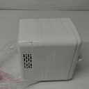 Skincare Fridge - 4L Makeup Fridge for Refrigerating Makeup, Skincare and Food, Mini Fridge for Bedroom, Office and Car, Cooler and Warmer, Beverage Cooler, Pearly White