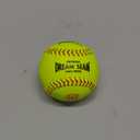 Rawlings | Pelotas de softball oficiales DREAM SEAM Fastpitch | 11 pulgadas USA/ASA | Funda sinttica C11RYSA | 12 unidades (Amarillo)