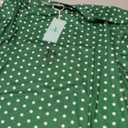 WIHOLL Cap Sleeve Tops for Women Summer Top Basic Tee Shirts Business Casual Tank Loose Fit 2026 Fashion, XL, Green Polka Dots