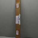Slide-in Range Rear Filler Kit Black, Universal Triangular Fill Strip, Top Trim Kit Between Stove and Wall for Whirlpool & Most Brand, Aluminum Gap Cover, 30" Long