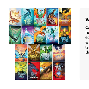 Wings of Fire Series Complete Collection Set, Books #1 - #18 Paperback – December 1, 2024