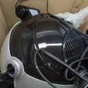 TASALON Ionic Hooded Hair Dryer - 1875W Bonnet Dryer with 3 Temperature Settings - Portable Standing Dryer for Home and Salon