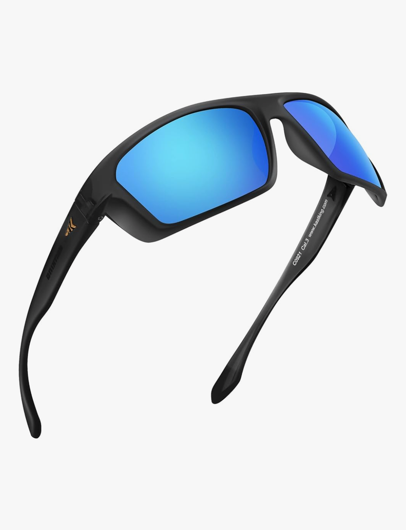 KastKing Huzzah Polarized Sport Sunglasses for Men and Women, Ideal for Driving Fishing Cycling and Running,UV Protection