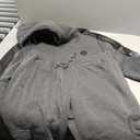 Men's Tracksuit 2 Piece Hoodie Athletic Jogging Sweatsuits for Men Casual Sports Long Sleeve Pullover Suit Set (Large, Dark Grey)