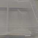 Vicenpal 300 Card Storage Box Compatible with Mtg TCG Clear Plastic Trading Card Storage Box with Removable Divider Hard Trading Deck Case for Baseball Football Game Organizer Collector(2 Pcs)