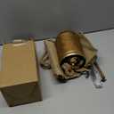 Fovths 4 Pieces Christmas Cow Bells - Rustic Metal Hanging Harmony Bells With Rope - Vintage Decorative Wind Chimes for Xmas Tree, Fireplace, Garland Ornaments