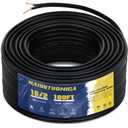 haisstronica 16/2 Low Voltage Landscape Wire 100ft - Copper Direct Burial Waterproof Cable for Landscape Lighting, Outoor Pathway Lights & Garden LED,UL Listed,UV Resistant