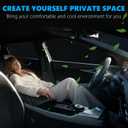 Front Windshield Sun Shade Compatible with Chevrolet Tahoe 2021-2025 Custom Fit Update Foldable Window Sunshade Auto Heat Shield Protector Block UV Rays Keep Your Car Cooler