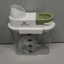 Cereal Containers Storage with Pour Spout Airtight Food Storage Containers Cereal Dispenser Sealed Kitchen Canisters for Nuts Flour Sugar Beans Dry Food, BPA Free (1800ml Green)