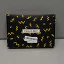 MOONSHOW Short Pixie Wigs for Black Women Short Black Curly Pixie Wig Synthetic Short Hair Wigs for Black Women Natural Wavy Black Pixie Cut Wig (Natural Black)