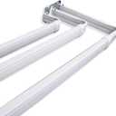 Lockseam Triple Curtain Rod 28-48 inch