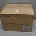 10-Inch 4.10/3.50-4" Flat-free Solid Tire and Wheel with 5/8" Axle Bore Hole, 2.2" Offset Hub for Hand Truck Garden Wagon Cart Trolley Dolly Lawn Mover Go Kart Replacement Tire, 4 Pack