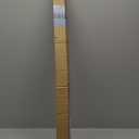 Replacement Door Bottom with Vinyl Fins 36" Long 1 3/4" Wide Threshold Seal Bottom of Door Weatherstrip Kerf Weather Stripping for 7/8" Between Barbs(2 Pcs, White)