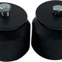 D-ETEGNIK Front Axle Suspension Enhancement Bump Stop Kit for 1999–2006 Chevy Silverado, GMC Sierra 1500/2500/3500, Avalanche 2500, Tahoe, Yukon XL, Denali – Replaces Timbren GMFK25S