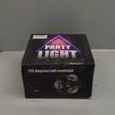 Yinpkteo 4 in 1 Disco Ball DJ Party Lights, 3 RGB Disco Lights+Red and Green Pattern Lamp Strobe Lighting for Home Room Dance Parties Birthday Karaoke Halloween Christmas Wedding Show Club Decorations