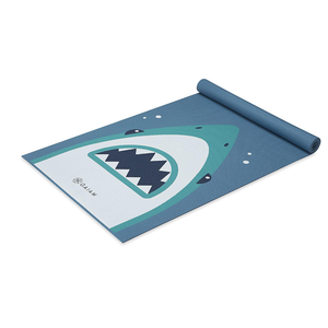 Gaiam Kids Printed Yoga Mat, Non-Toxic, Fun Design, 3mm
Ages 5-8 | Textured Non-Slip Surface | 6P-Free PVC | 60"L x 24"W | Downloadable Kids Yoga Class
