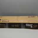 ONKRON Wooden TV Tripod for 32-65 Inch Screen, Easel TV Stand Wood Weight up to 35 kg, Universal TV Stand Floor Standing, VESA 100x100-400x400, Height Adjustable TV Floor Stand Swivel Black TS1220-B