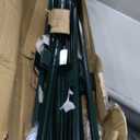 Metal Fence Posts 6 FT, 16 PCS Splicing Green U Posts