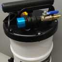 EWK 6.5L Pneumatic/Manual Oil Extractor, Oil Change Pump for Automotive Fluids Vacuum Evacuation, Fluid Extractor Pump Tool for DIY Mechanics