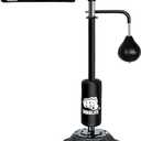 INNOLIFE MMA Boxing Speed Trainer Punching Spinning Bar with Dual Punch Head Height Adustable from 67" - 82.6"