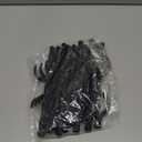 HOUSE DAY Black Magic Space Saving Hangers 10 Pack, Premium Smart Hanger Hooks, Sturdy Cascading Hangers with 5 Holes for Heavy Clothes, Closet Organizers and Storage, College Dorm Room Essentials