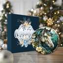 5 x Horse Ornament 2025  White Elephant Gift Ornament, Artistic Horse Lover Gift, Rustic Farmhouse Holiday Tree Decoration, Animal Art Floral, Country Home Dcor