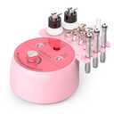 Diamond Microdermabrasion Machine Professional for Facial UNOISETION 3 in 1 Home Microdermabrasion Machine for Skin Exfoliating, Blackhead Removal, Spray Facial Moisturizing (Pink)