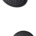 WRISIN Brushed Gold Shower Faucet Set with Valve, Gold Shower Head and Handle Set, Brushed Black  Shower Head