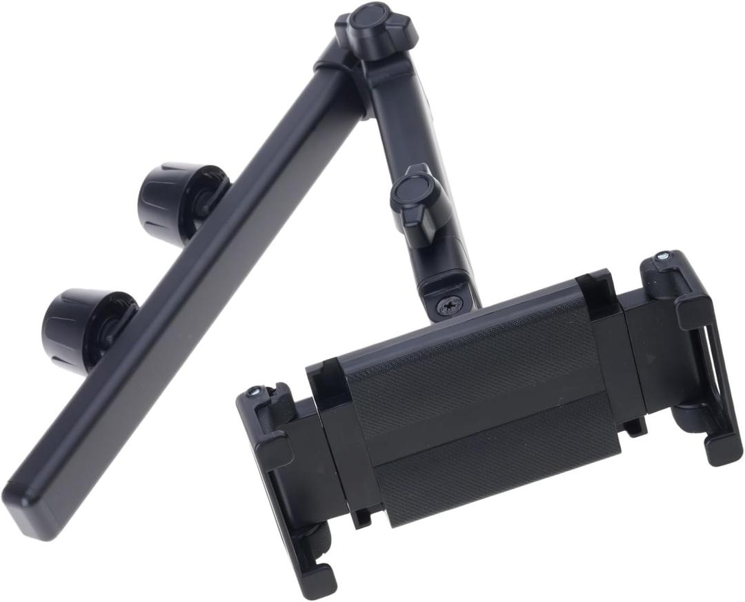 Rotating Mount Stand Holder Vehicle Backseat Headrest Phone Tablet Holder for 4.7-12.9in Screen Devices Car Back Seat Headrest Tablet