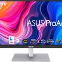 ASUS ProArt PA279CV 27 Inch 4K UHD USB-C Professional Monitor | Calman Verified, Delta E<2, USB-C PD 65W, USB Hub, IPS, Height Adjustable, 100% sRGB, Eye Care, HDMI, DisplayPort