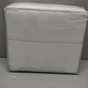 Mueller Ultratemp California King Size Sheets Set, Super Soft 1800, 6 Piece, Deep Pocket up to 16" Bed Sheets, Transfers Heat, Breathes Better, Hypoallergenic, Wrinkle, White