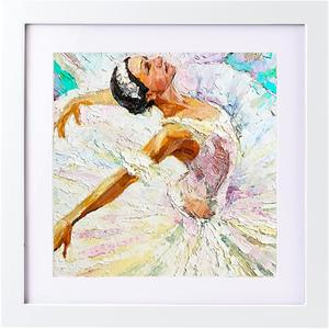 wyooxoo 20x20 Poster Frame Picture Frame White Solid Wood with Plexiglass Gallery Wall Frame for Photos, Artworks, Posters (20x20 (1 Pack), White)