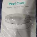 POOLHACKER 18x33 FT Oval Pool Cover, 420D Extra Thick