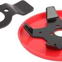 Multi Function Grass Trimmer Head Weeding Plate Replacement with Interchangeable Manganese Steel Blade for Gardening